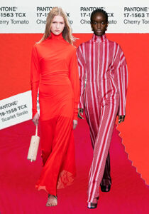 Trendfarbe Herbst/Winter 2024-25: Rot