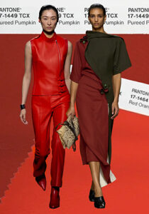 Trendfarbe Herbst/Winter 2024-25: Orange