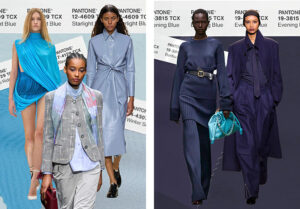 Trendfarbe Herbst/Winter 2024-25: Blau