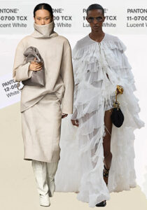 Trendfarbe Herbst/Winter 2024-25: Weiss
