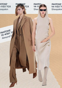 Trendfarbe Herbst/Winter 2024-25: Beige