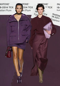 Trendfarbe Herbst/Winter 2024-25: Lila