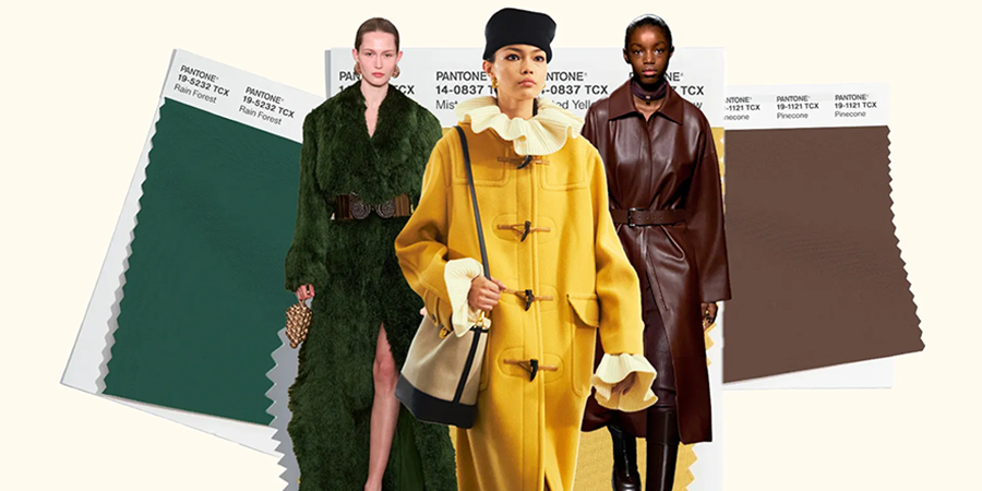 Farbtrends Herbst/Winter 2024-25