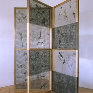 Paravent “Schattenspiel”